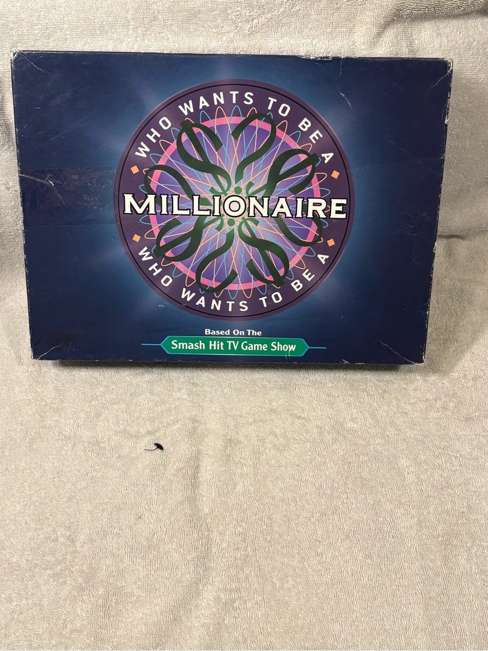 Who Wants To Be A Millionaire Board Game - Navy & Purple Box